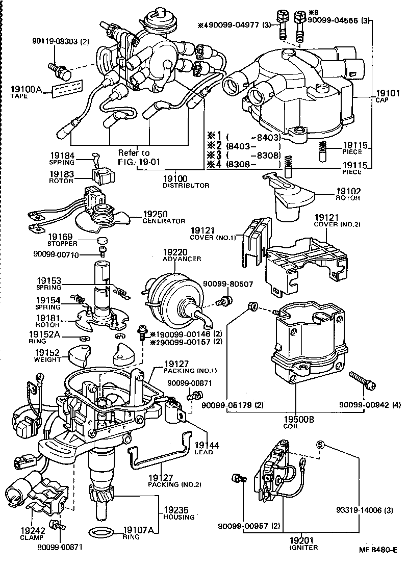 19235-74010 HOUSING, DISTRIBUTOR product image