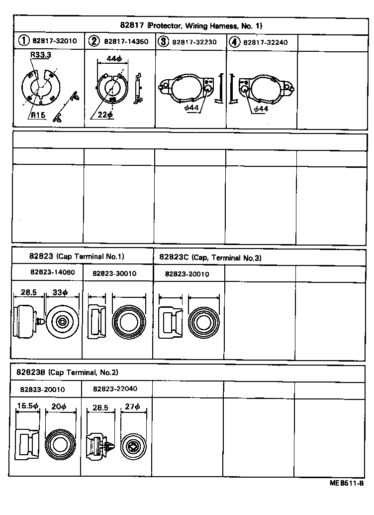 82201-32030 WIRING SUB-ASSY, INSTRUMENT PANEL product image
