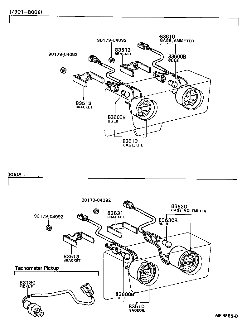 83110-89132 SPEEDOMETER ASSY product image