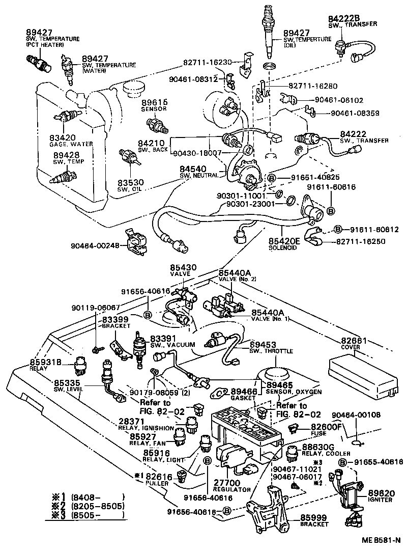 83320-19855 GAGE ASSY, FUEL SENDER product image