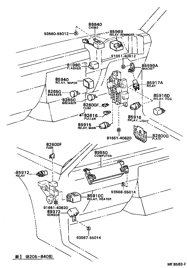 83320-19855 GAGE ASSY, FUEL SENDER product image