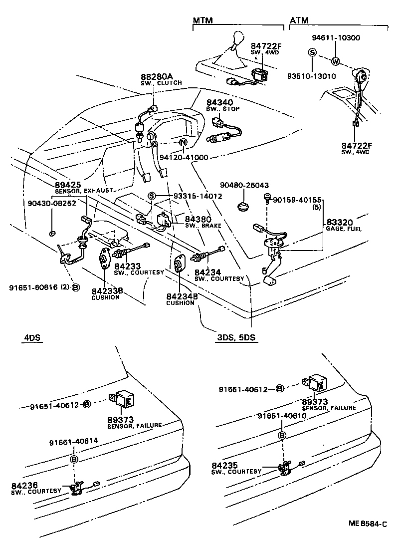 83320-19855 GAGE ASSY, FUEL SENDER product image