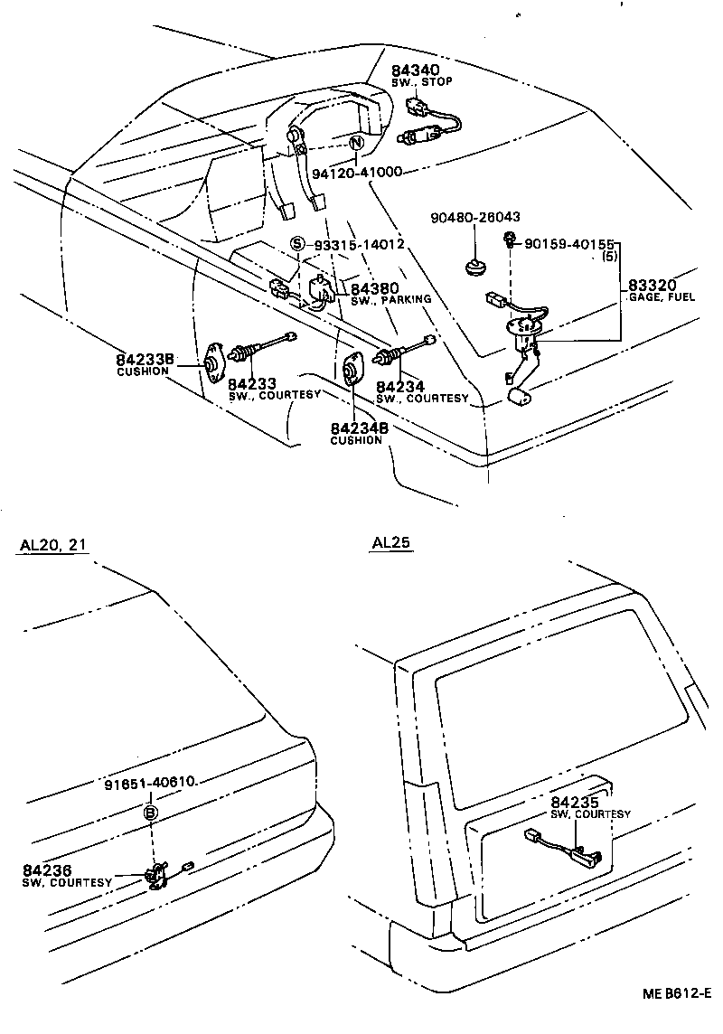 83320-16120 GAGE ASSY, FUEL SENDER product image