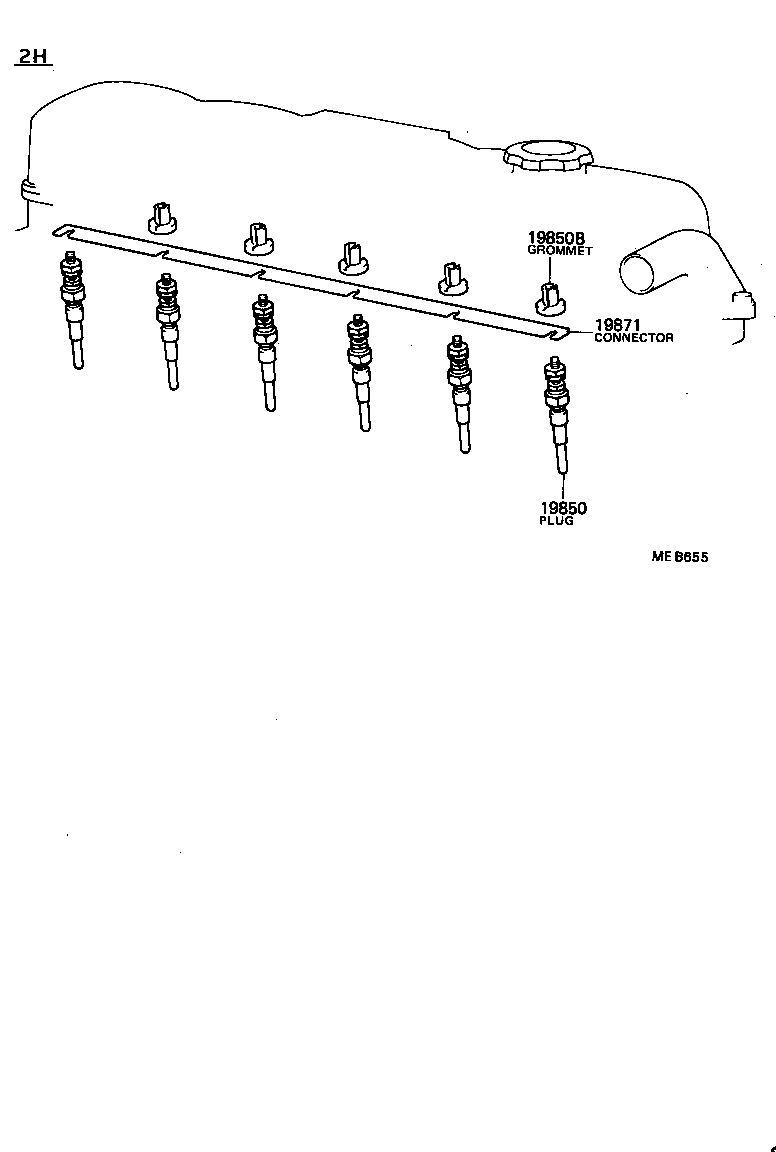 90919-03089 BAND, IGNITION COIL, NO.1 product image
