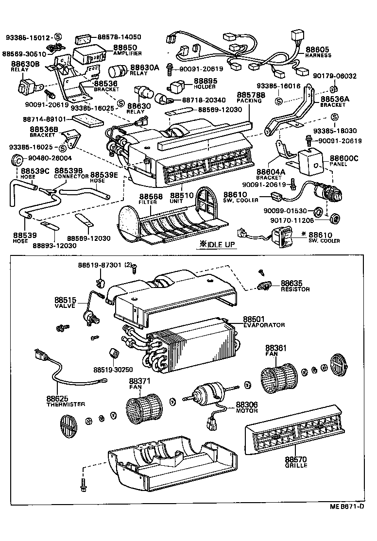 88515-95400 VALVE, COOLER EXPANSION product image