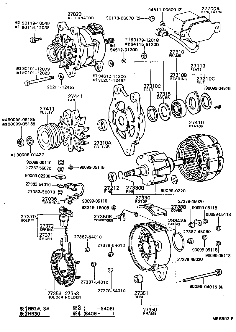 27039-17100 COVER, ALTERNATOR REAR END product image