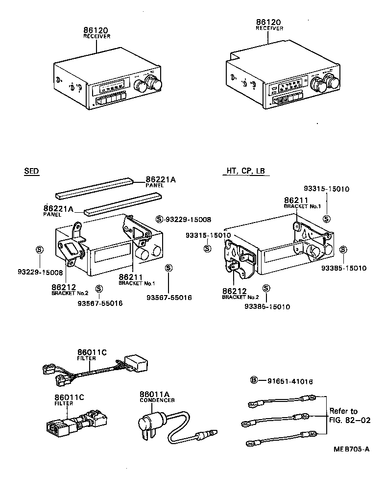 86101-12090 CORD SUB-ASSY, ANTENNA, NO.1 product image