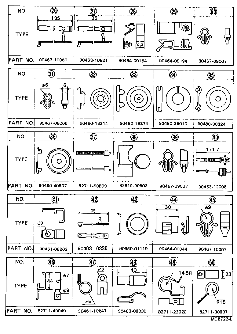 82142-90B01 WIRE, INSTRUMENT PANEL, NO.2 product image