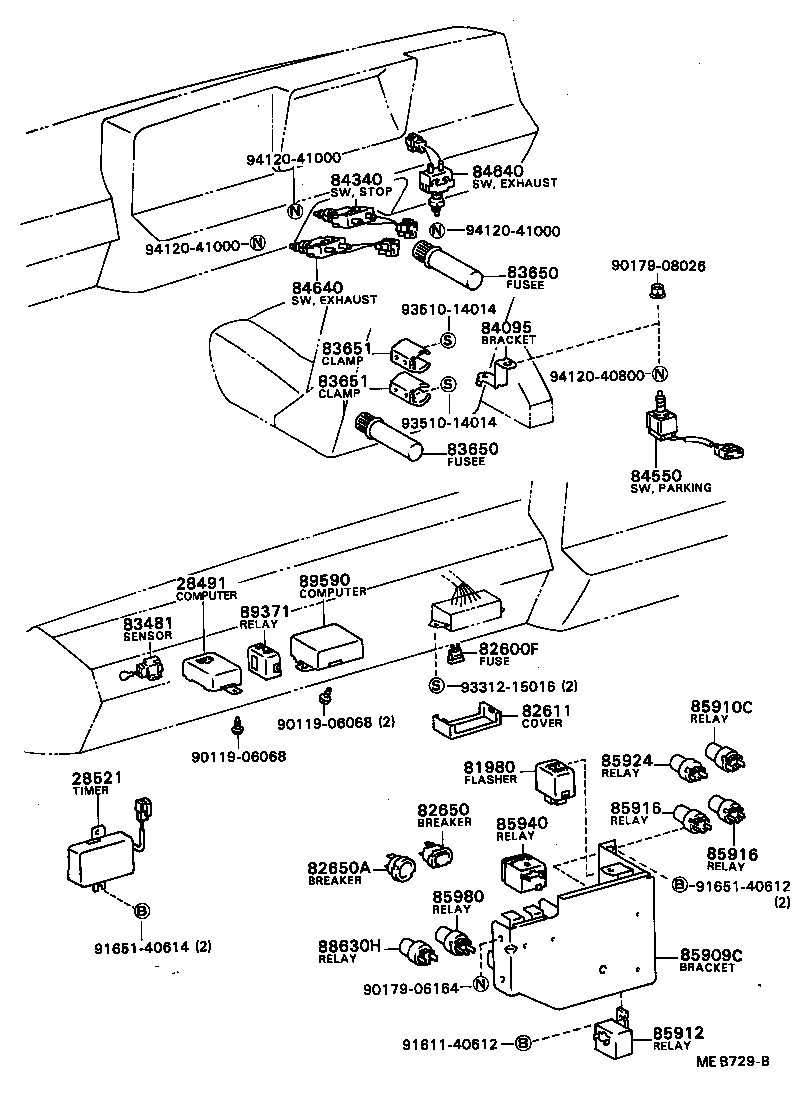 83320-39745 GAGE ASSY, FUEL SENDER product image