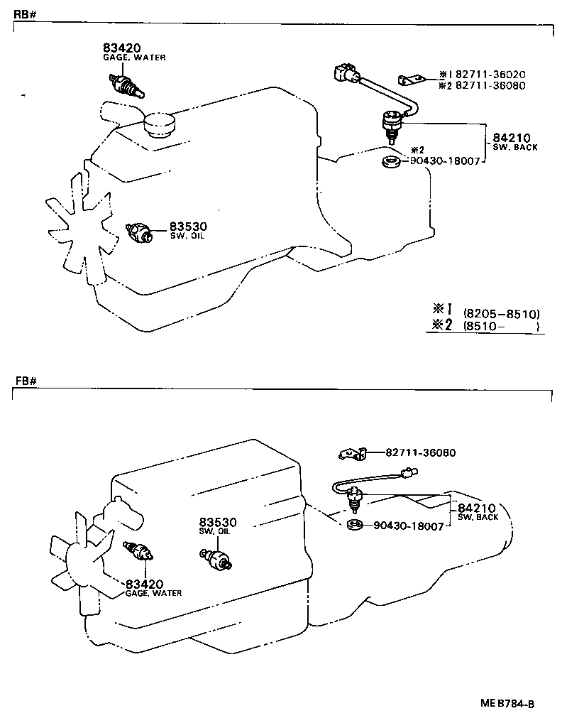 28610-17040 RELAY ASSY, GLOW PLUG product image