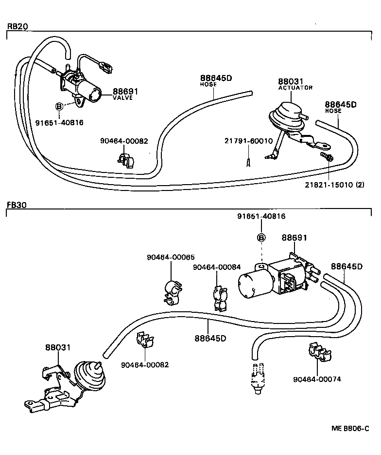 21609-57011 ACTUATOR SET, IDLE-UP product image