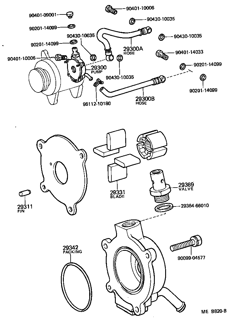 29300-68010 PUMP ASSY, VACUUM product image
