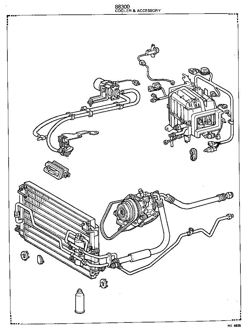 88300-1D720 COOLER & ACCESSORY ASSY product image