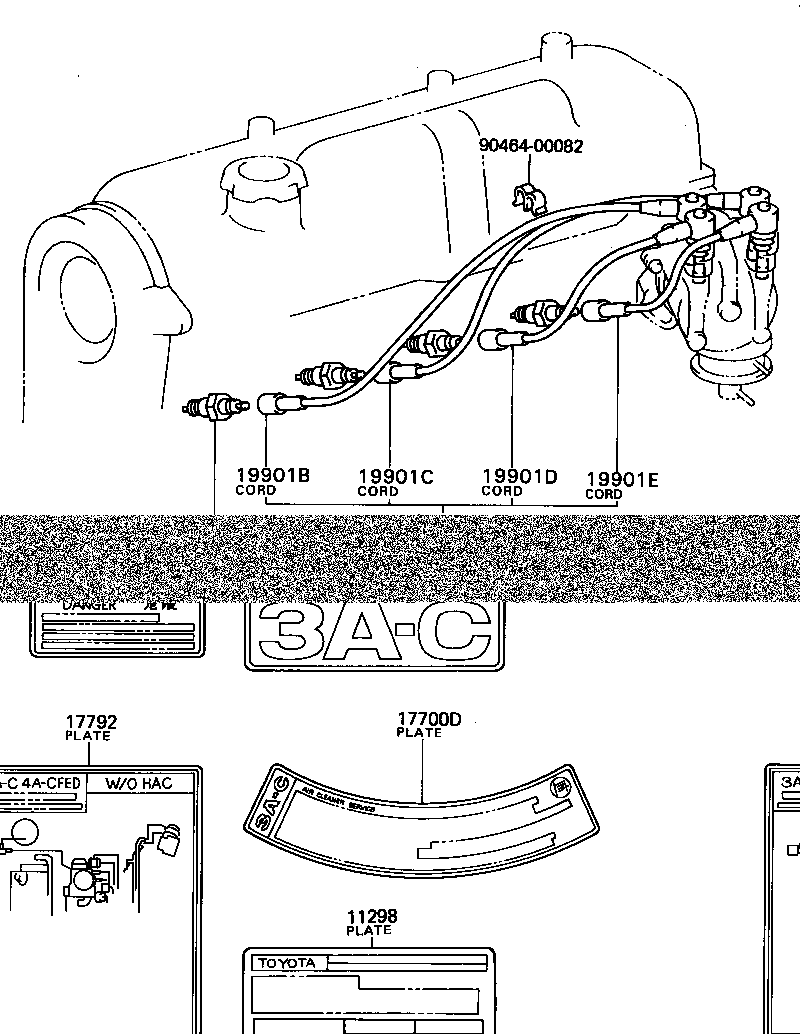 90464-00217 CLAMP(FOR RESISTIVE CORD) product image