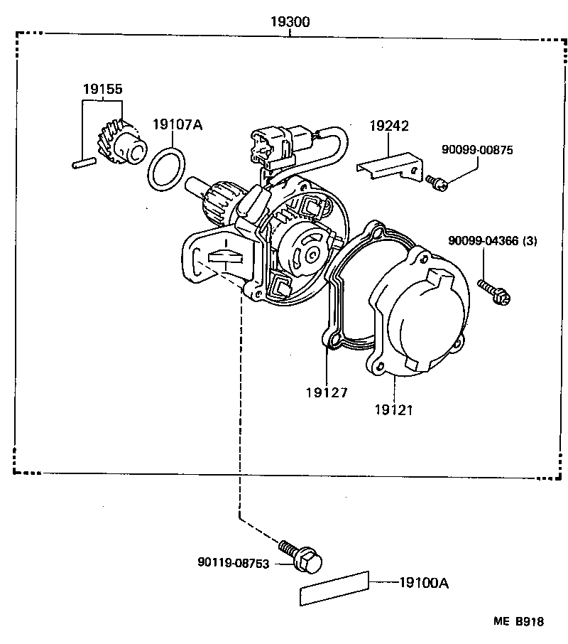 19235-88341 HOUSING, DISTRIBUTOR product image