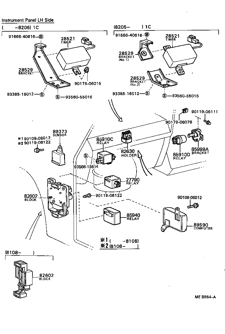 89437-12040 COVER, SENSOR product image