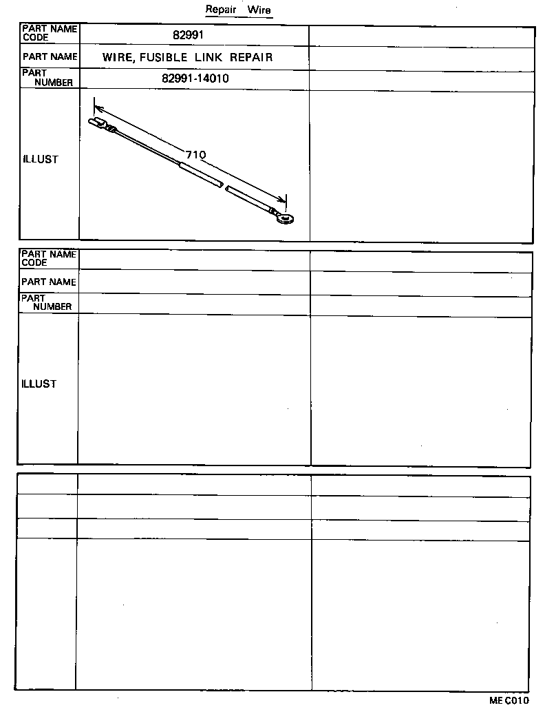 86203-22020 CABLE, BOND, NO.1 product image