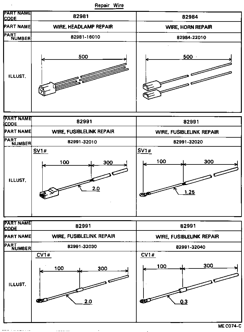 82201-32030 WIRING SUB-ASSY, INSTRUMENT PANEL product image
