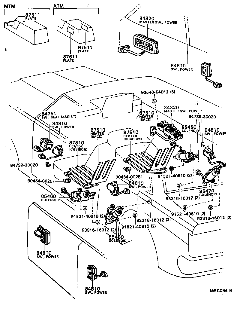 28380-73010 RELAY ASSY, FUEL PUMP product image