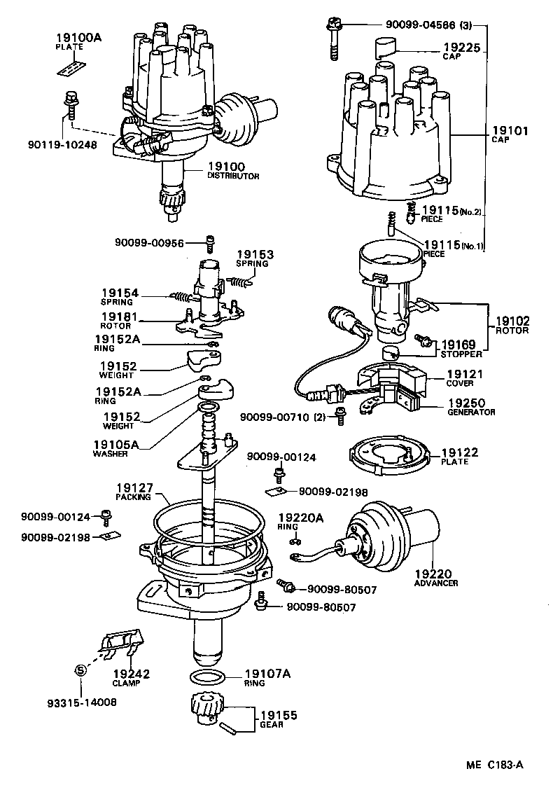 19127-52050 PACKING, DUST PROOF product image