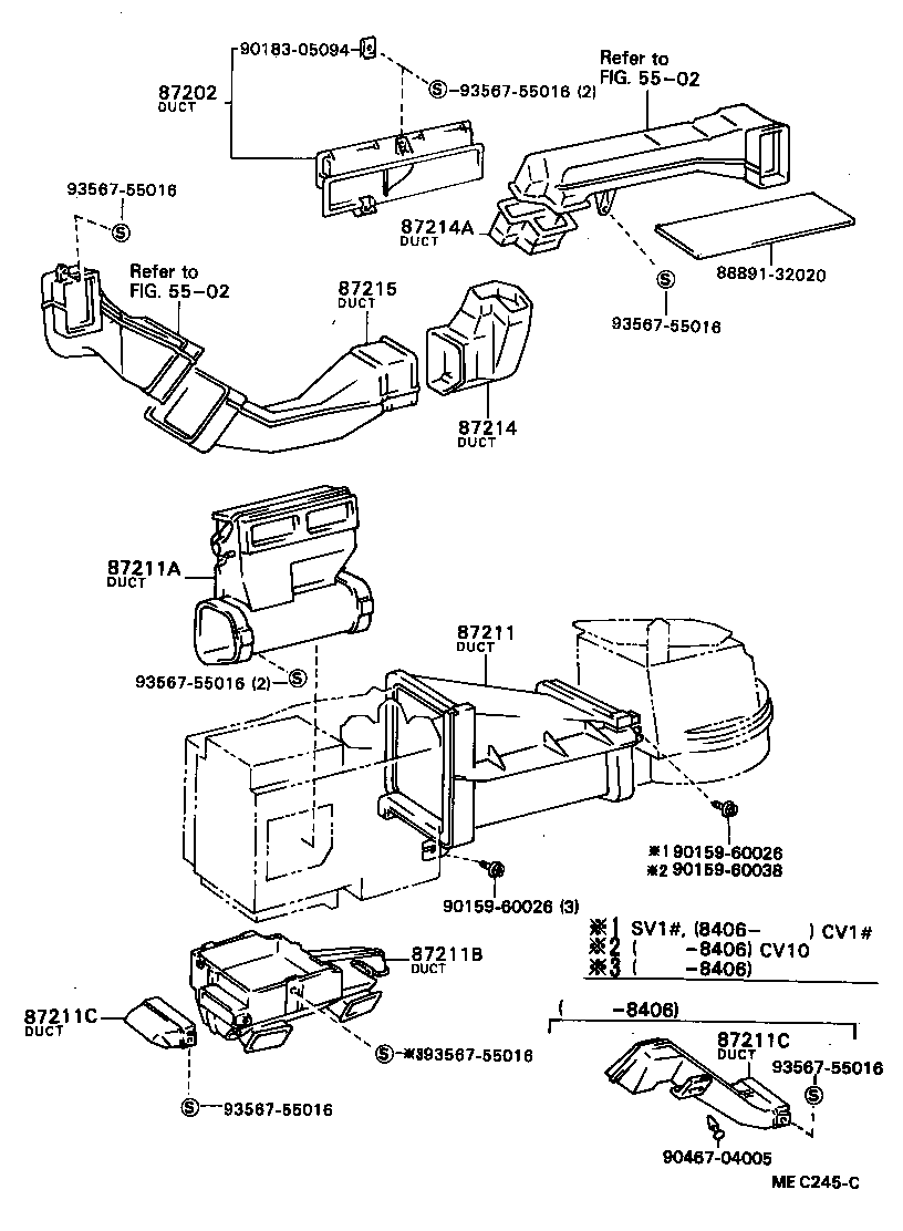 55910-32010 CONTROL ASSY, HEATER OR BOOST VENTILATOR product image