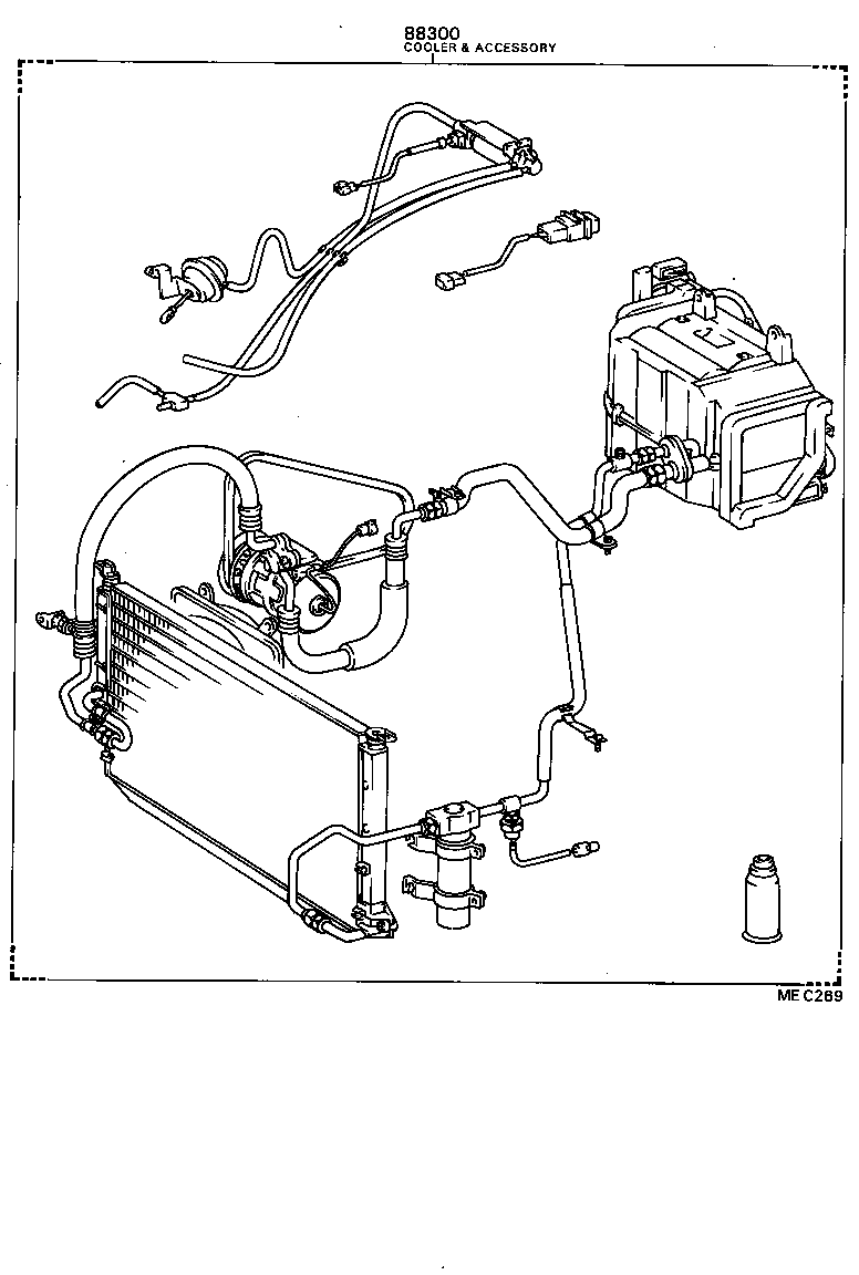 88300-32170 COOLER & ACCESSORY ASSY product image