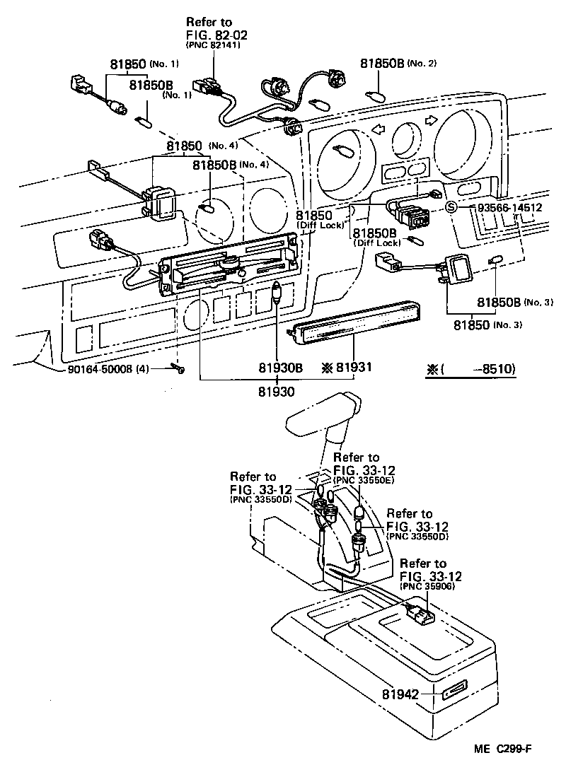 81850-90A01 LAMP ASSY, INDICATOR product image