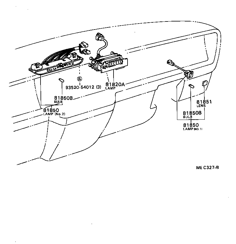 81850-40030 LAMP ASSY, INDICATOR product image