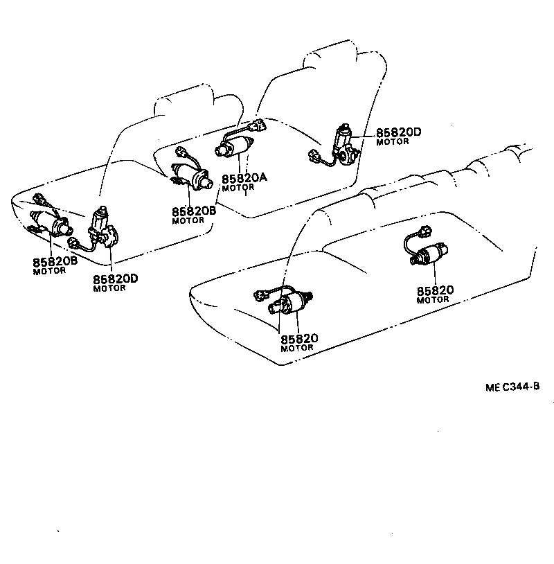 87510-40060 HEATER ASSY, SEAT product image
