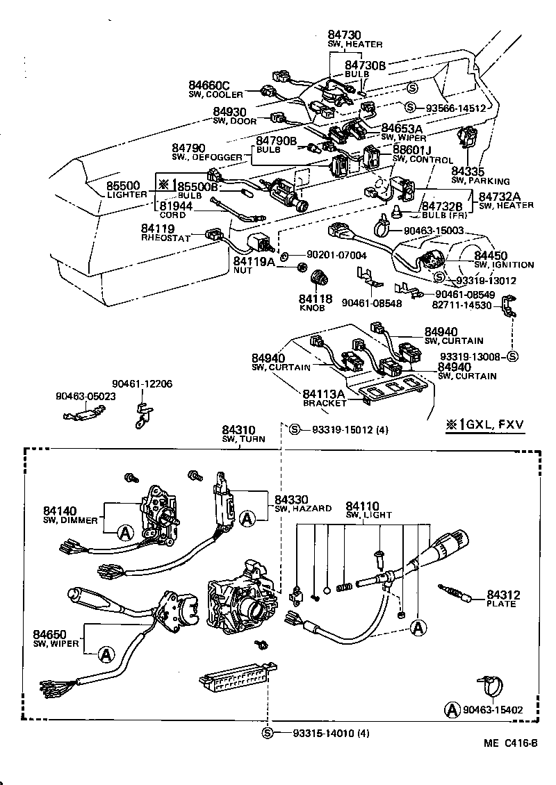 83320-29645 GAGE ASSY, FUEL SENDER product image