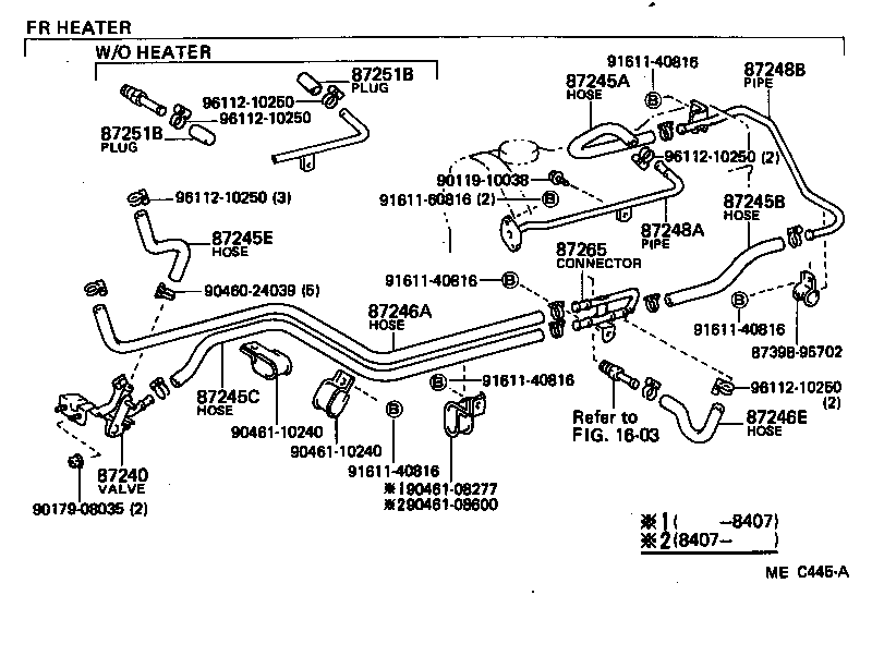87240-95700 VALVE ASSY, HEATER WATER product image