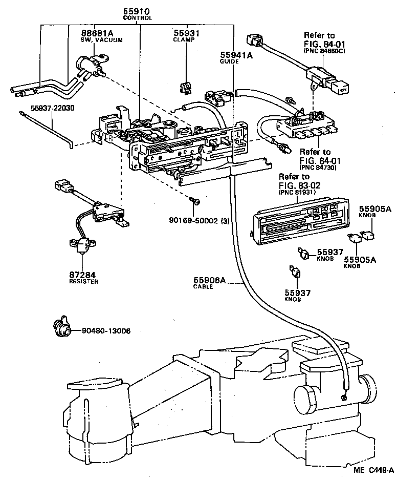 55088-22030 DUCT, AIR, NO.2 product image