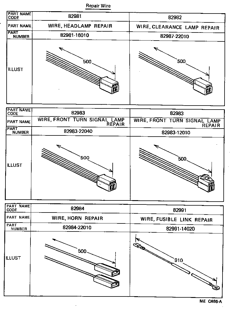 82121-14150 WIRE, ENGINE product image