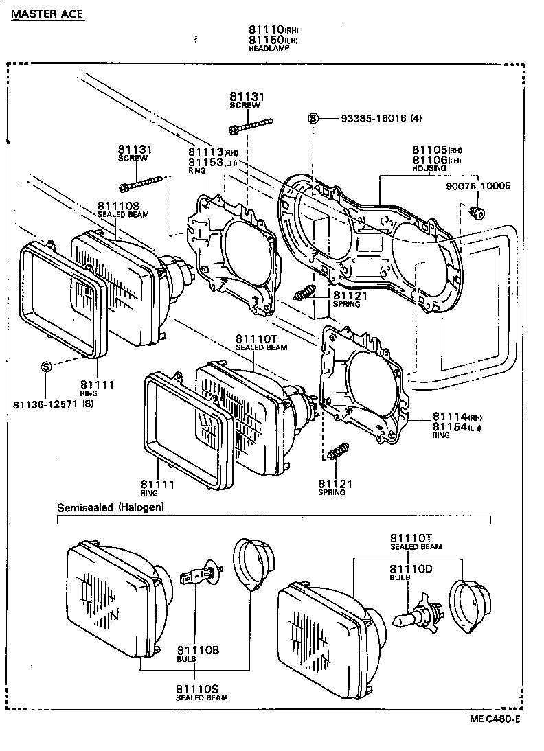 81150-80280 HEADLAMP ASSY, LH product image