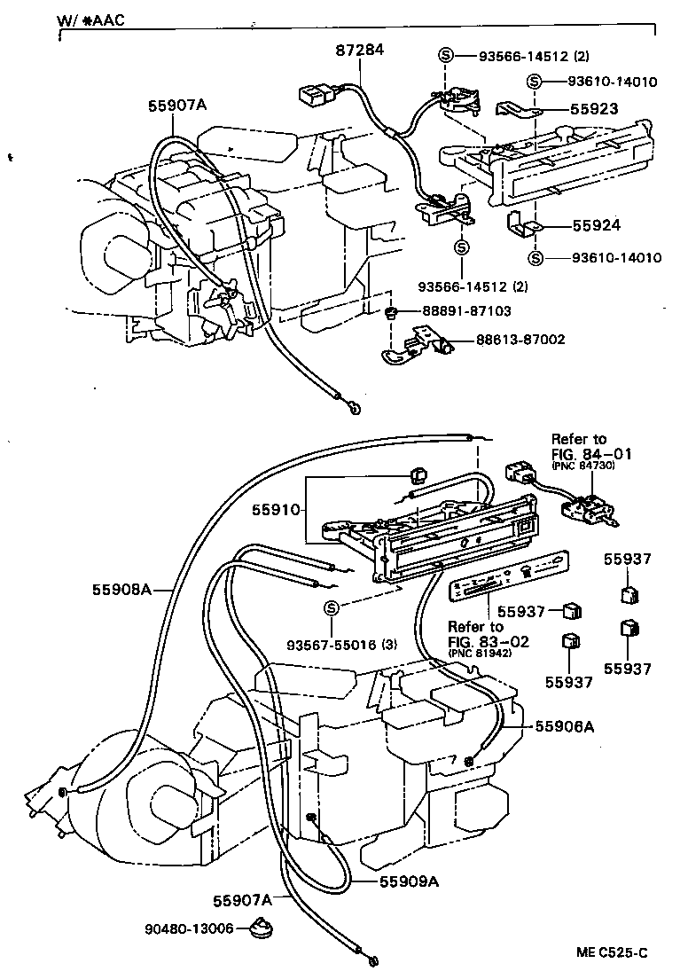 87202-87003 DUCT, HEATER AIR product image