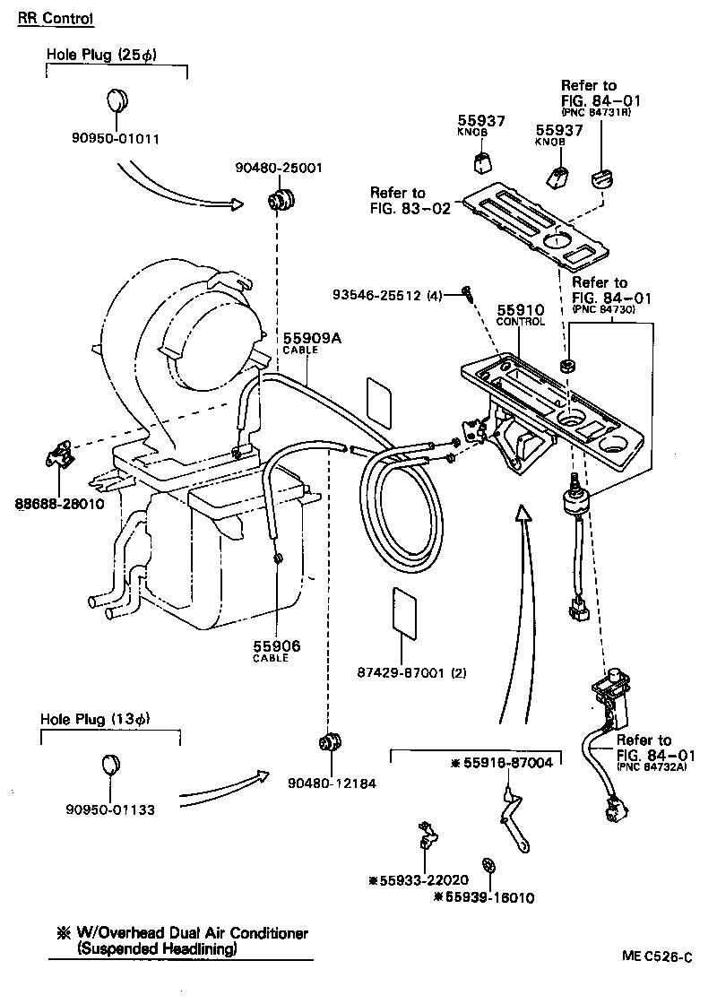 87202-87003 DUCT, HEATER AIR product image