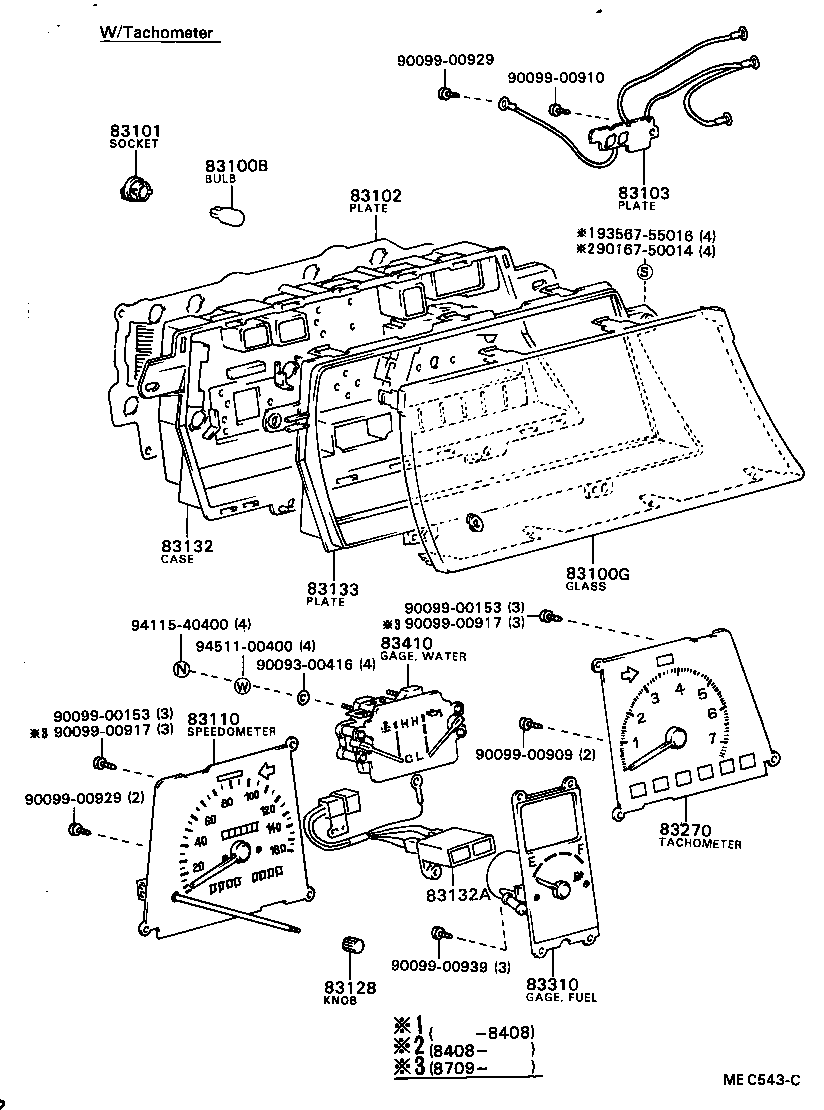 83180-28010 DETECTOR ASSY, REVOLUTION product image