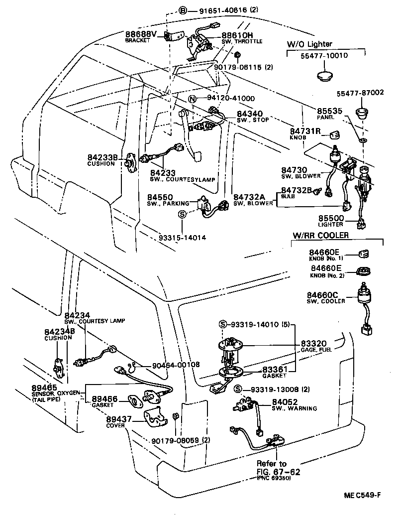 83320-29857 GAGE ASSY, FUEL SENDER product image