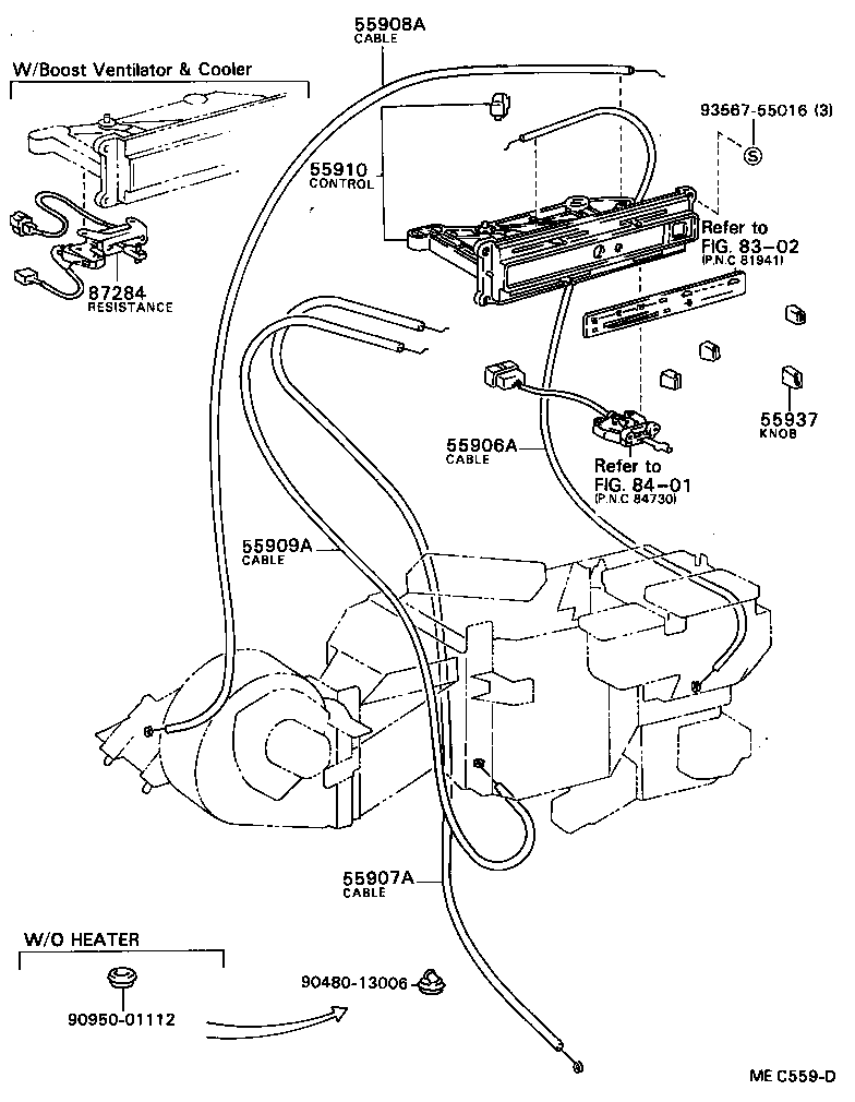 55086-87002 DUCT SUB-ASSY, AIR, NO.1 product image