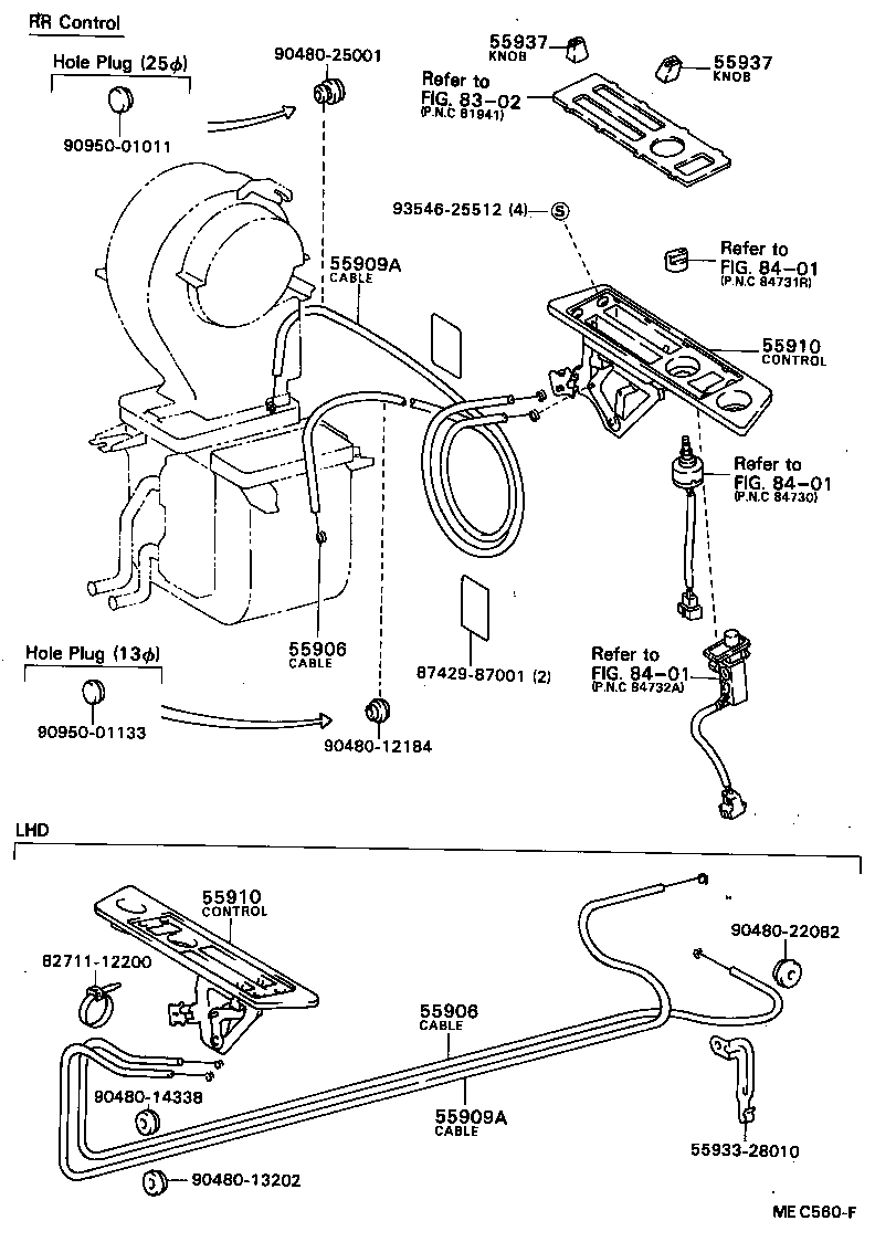 55086-87002 DUCT SUB-ASSY, AIR, NO.1 product image