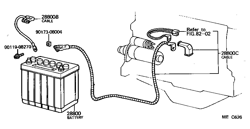 82829-95A00 COVER, CONNECTOR(FOR BATTERY TERMINAL) product image