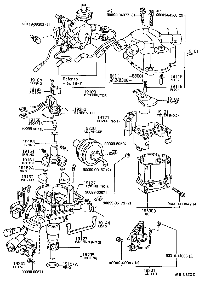 19153-26232 SPRING, GOVERNOR, A product image