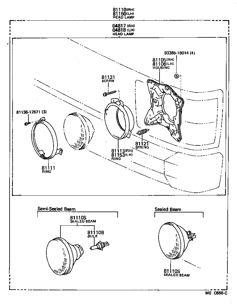 81110-95J27 HEADLAMP ASSY, RH product image