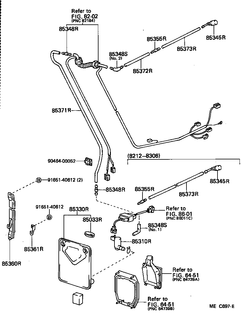 85307-95J00 BRACKET ASSY, REAR WASHER product image