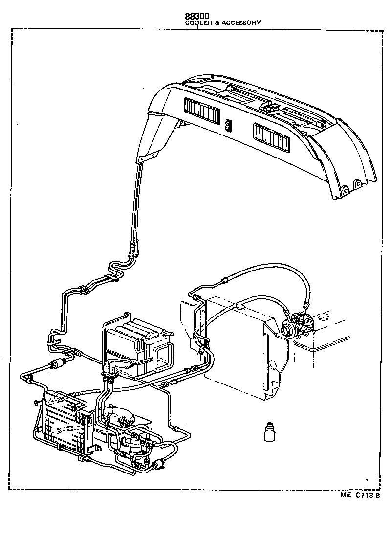 88300-90C02 COOLER & ACCESSORY ASSY product image