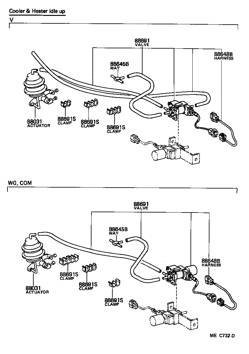 21908-73011 ACTUATOR SET, IDLE-UP product image