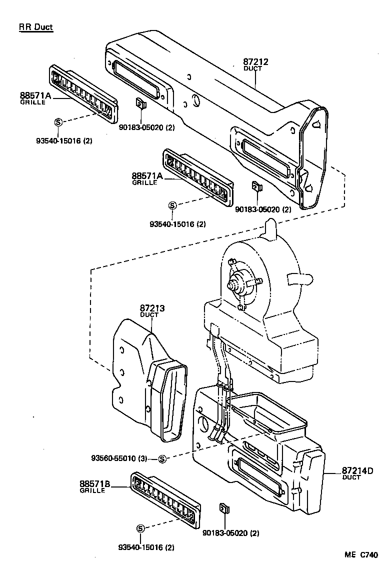 55907-95J02 CABLE SUB-ASSY, TEMPERATURE DAMPER CONTROL product image