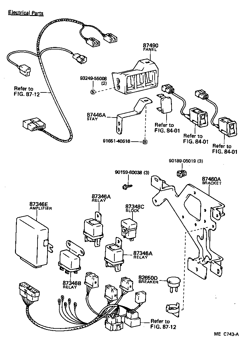 55907-95J02 CABLE SUB-ASSY, TEMPERATURE DAMPER CONTROL product image