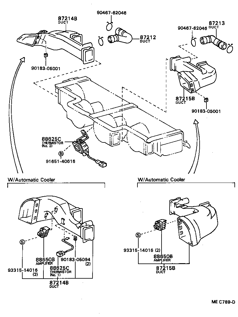 55908-90B40 CABLE SUB-ASSY, AIR INLET DAMPER CONTROL product image