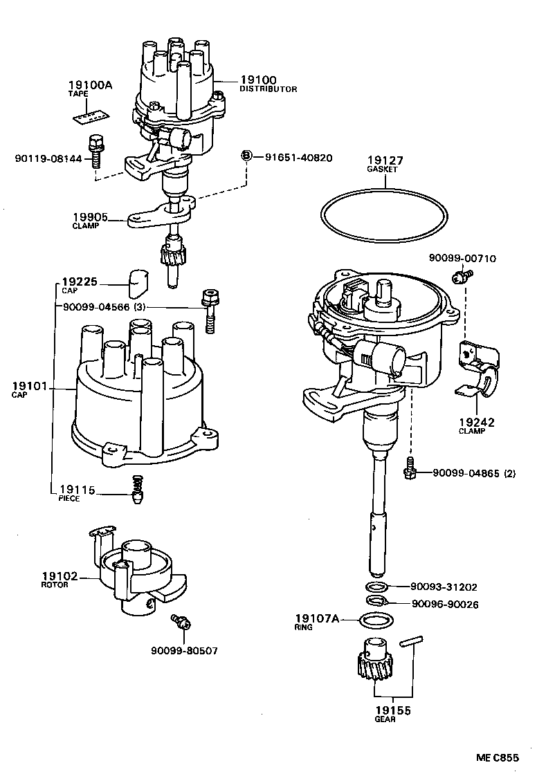 19127-52050 PACKING, DUST PROOF product image